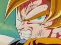 goku hace un kamehameha instantaneo contra cell