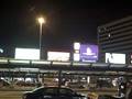 Video billboard outside Amsterdam airport