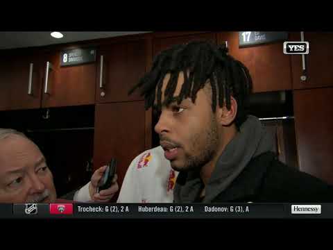 Video: D'Angelo Russell on beating the Knicks 107-105