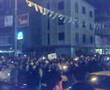 Saraçoğlu'nda Mum Protestosu