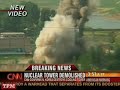 North Korea Demolishes Nuclear Tower at Yongbyon Plant