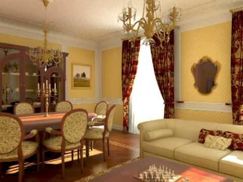 interior 3d animation - flat in Rome Italy http://archiviz.wordpress.com.
