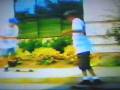 Young Nathan Cary skateboarding 1991