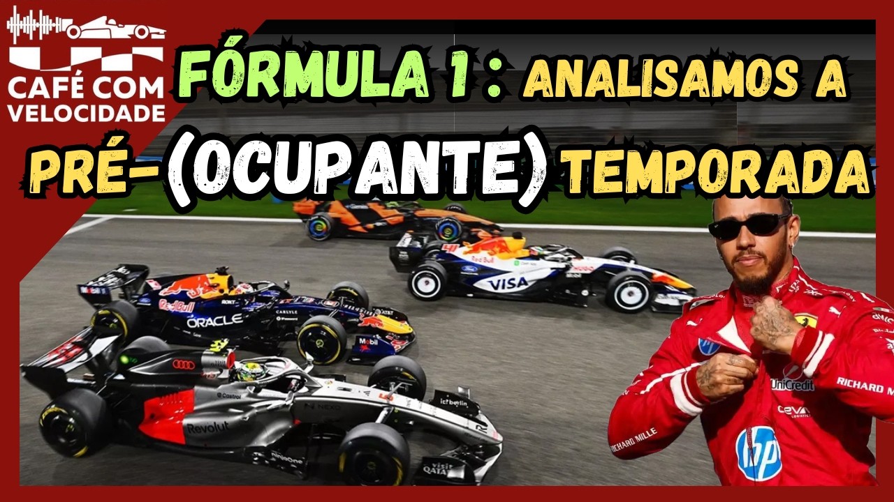 Tudo e muito mais sobre os testes da Fórmula 1 no CAFÉ COM VELOCIDADE