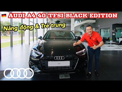 Nét cá tính năng động của chiếc Audi A4 Black Edition màu Đen || 1.690 TR - 0902105599