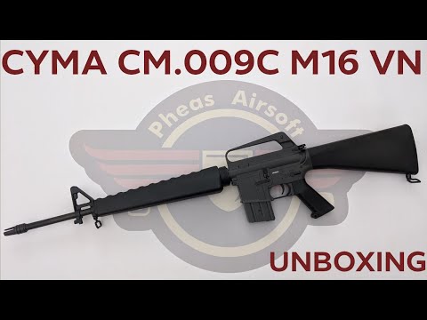 [UNBOXING] CYMA CM.009C M16 VN - Back to the NAM!!