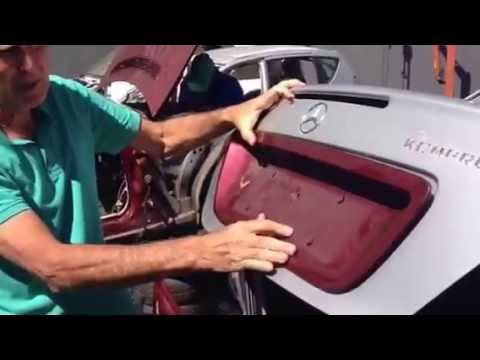 how to open mercedes key