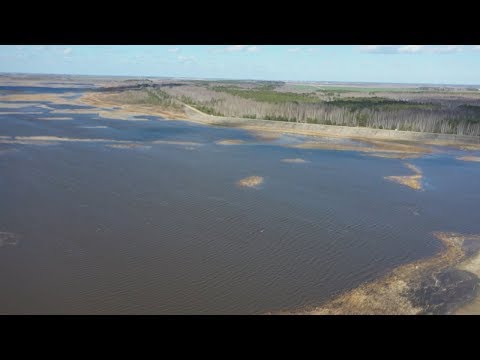 Распачалося напаўненне Днепра-Брагінскага водасховішча видео