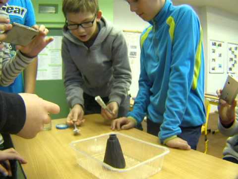 Ve třídě vybuchla sopka