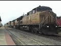 Railroad Action Clip Series 35. U P at Mineola, Texas.