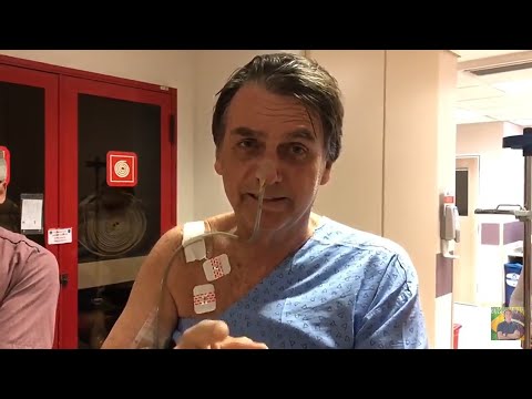 Em vídeo, Bolsonaro anda pelo hospital e brinca com equipe médica; assista