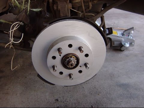 How to Replace Rear Brake Pads and Rotors on a 2003 Honda CR-V