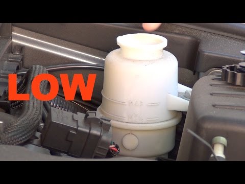 how to fill power steering fluid