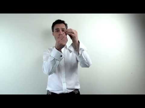 how to fasten double cuffs