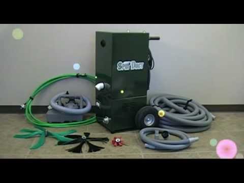 SpinDuct Professional Air Duct Cleaning System