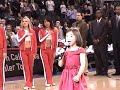 Janna sang Stars Spangled Banner @ Staples Center