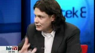 Deutsch Tamás a HírTV Péntek8 című műsorában