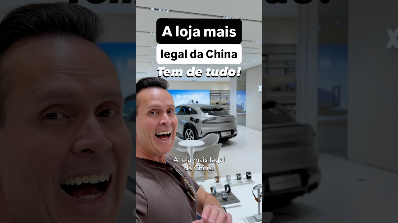 A loja mais legal da China. Tem de tudo!