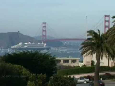 Queen Mary 2 Passing under the ...