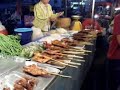Sakon Nakhon Nachtmarkt in Thailand Sakon Nakhon Nachtmarkt in Thailand