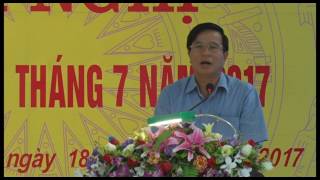 Hội nghị báo cáo viên tháng 7-2017