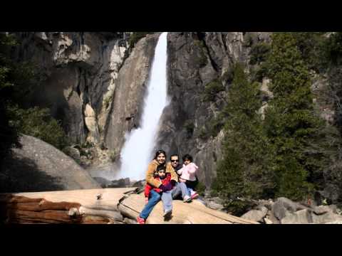 San Francisco SFO to Yosemite National Park California USA