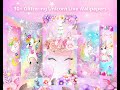 View 17 Rainbow Glitter Girly Unicorn Wallpaper