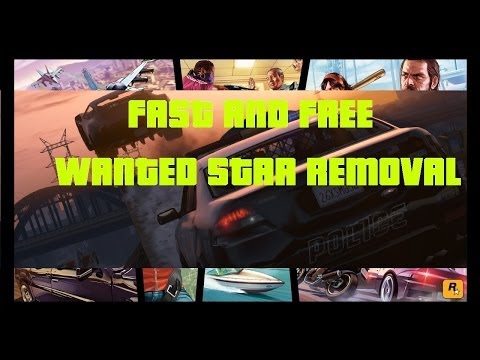 how to get rid of stars in gta v