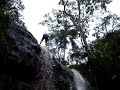 rapel na cachoeira Fartura-SP Djalma Scura