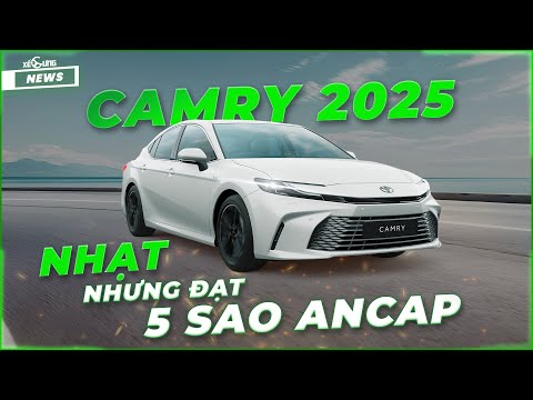 Toyota Camry 2025 chỉ có bản hybrid? Đạt kỷ lục mới về 5 sao ANCAP, khi nào về Việt Nam?