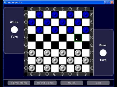 checkers menu