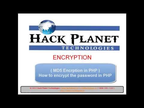 how to recover md5 password in php