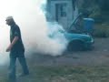 Chevy Chevette 1983 burn out