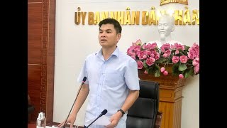 UBND thành phố giao ban thường kỳ tháng 10
