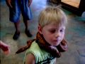 Dylan Holding Snake