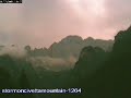 Clouds Dancing around Mountains