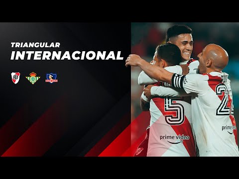 Presentacin del Triangular Internacional  River - Betis - Colo Colo