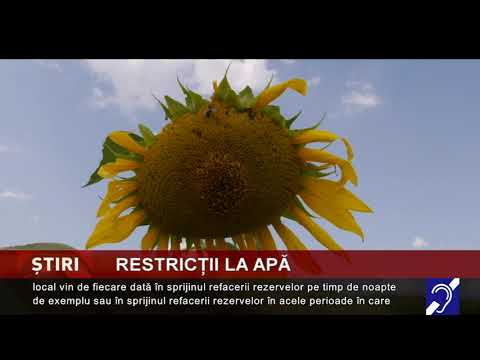 Restricții la apă