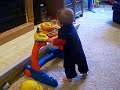 Rhys crawling and standing Rhys crawling and standing