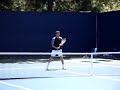 Marat サフィン practicing before match （Part 3／3）