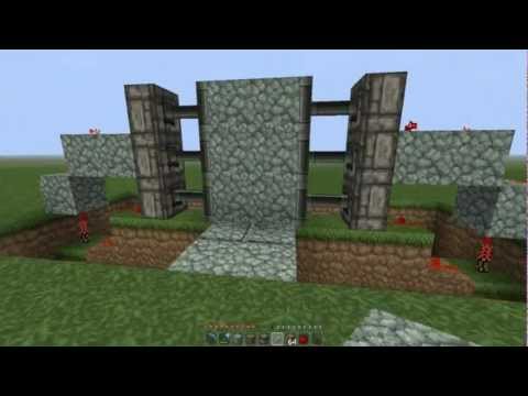 how to make a sticky piston door