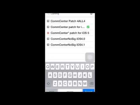 how to use commcenter patch ios 7