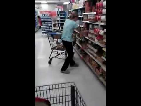 TRIPPING - Drugs make you CRAZY! SAY NO, KIDS! *This was filmed by Brandon Milberry at Westminster California walmart.