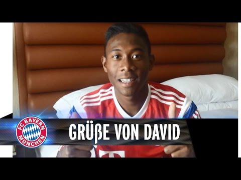 Grüße von David Alaba