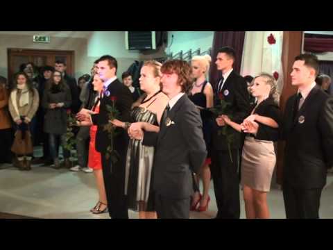 Studniówka 2012 - Polonez klasy 4 TE - Zespół Szkół Zawodowych nr 2 w Dęblinie wych: Aleksandra Wiśniewska