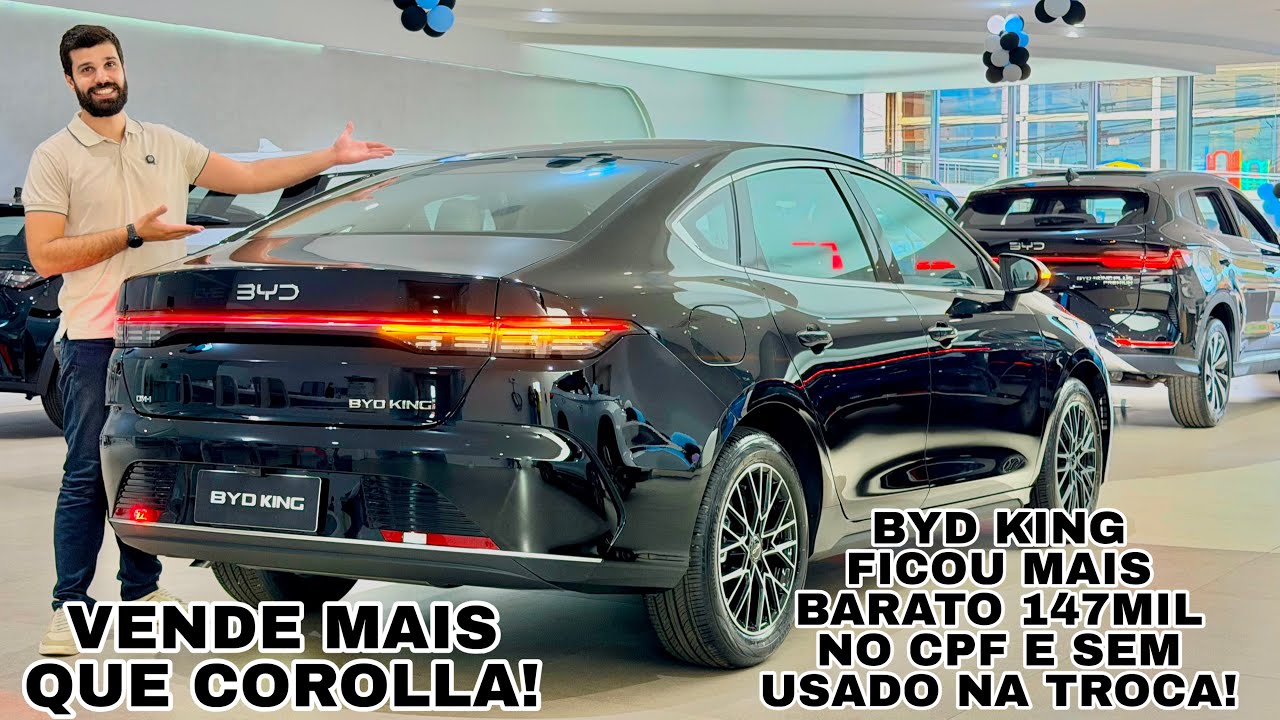 NOVO BYD KING EM SUA VERSÃO DE ENTRADA GL EM DETALHES | BYD DESPENCOU O PREÇO CONFIRA!!
