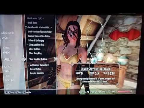 how to enable w.e.a.r skyrim