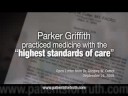 Dr. Cotter backs up Parker Griffith\ Dr. Cotter backs up Parker Griffith\