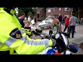 Merlijn start een Politie-Motor