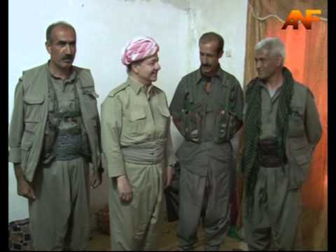 Barzani Maxmur'da Kürt güçlerini ziyaret etti